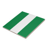 Flagge Nigerias Fliese (Seite)