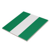 Flagge Nigerias Fliese (Seite)