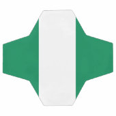 Flagge Nigerias Fußball (Flach)