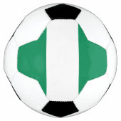 Flagge Nigerias Fußball (Vorderseite)