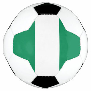 Flagge Nigerias Fußball