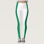 Flagge Nigerias Leggings (Vorderseite)