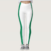 Flagge Nigerias Leggings (Vorderseite)