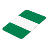 Flagge Nigerias Magnet (Linke Seite)