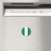 Flagge Nigerias Magnet (In Situ (Geschirrspüler))