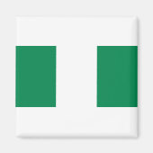 Flagge Nigerias Magnet (Vorne)