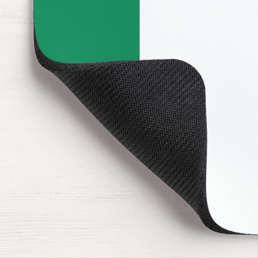 Flagge Nigerias Mousepad (Ecke)