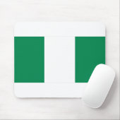 Flagge Nigerias Mousepad (Mit Mouse)