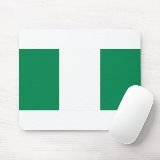 Flagge Nigerias Mousepad (Mit Mouse)