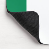 Flagge Nigerias Mousepad (Ecke)