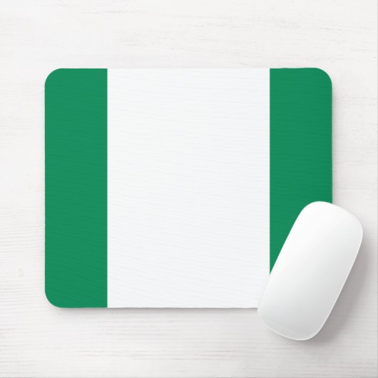 Flagge Nigerias Mousepad (Mit Mouse)