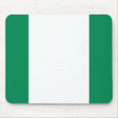 Flagge Nigerias Mousepad (Vorne)