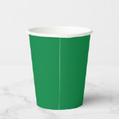 Flagge Nigerias Pappbecher (Rechts)