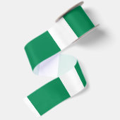 Flagge Nigerias Satinband (Rückseite)
