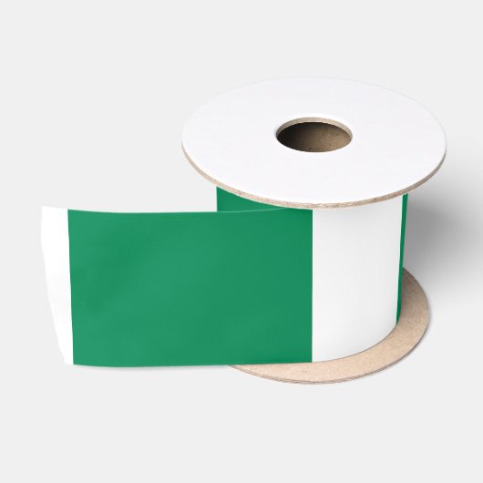Flagge Nigerias Satinband (Spule)
