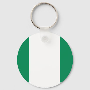 Flagge Nigerias Schlüsselanhänger