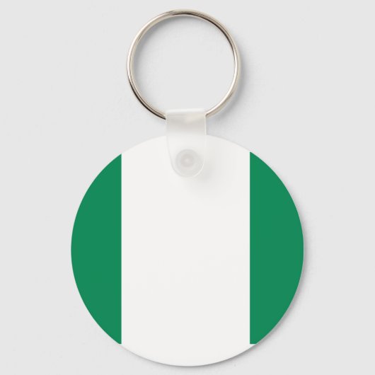 Flagge Nigerias Schlüsselanhänger (Vorderseite)