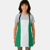 Flagge Nigerias Schürze (Insitu)