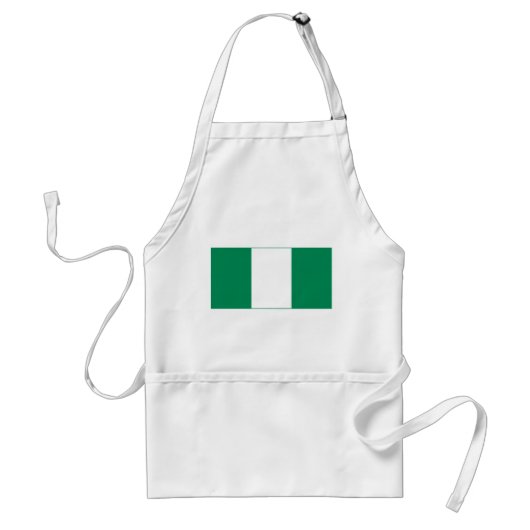 Flagge Nigerias Schürze (Vorne)