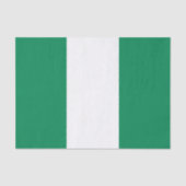 Flagge Nigerias Seidenpapier (Vorderseite)