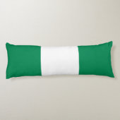 Flagge Nigerias Seitenschläferkissen (Rückseite)