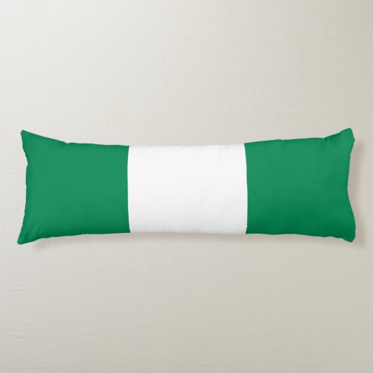 Flagge Nigerias Seitenschläferkissen (Vorderseite)