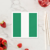 Flagge Nigerias Serviette (Beispiel)