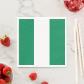 Flagge Nigerias Serviette (Beispiel)