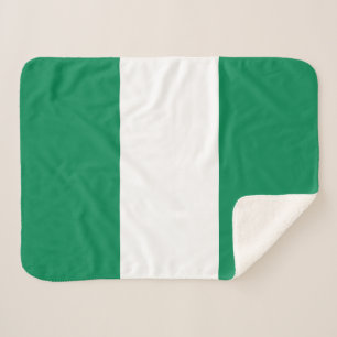 Flagge Nigerias Sherpadecke