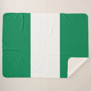 Flagge Nigerias Sherpadecke
