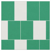 Flagge Nigerias Stoff (Nahaufnahme)