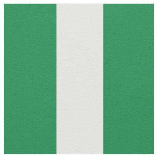 Flagge Nigerias Stoff (Nahaufnahme)