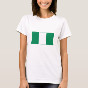Flagge Nigerias T-Shirt