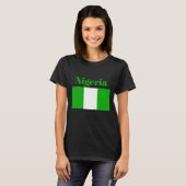 Flagge Nigerias T-Shirt (Vorne ganz)
