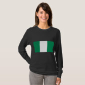 Flagge Nigerias T-Shirt (Vorne ganz)