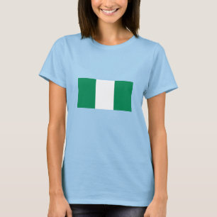 Flagge Nigerias T-Shirt