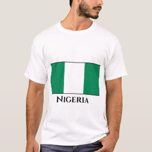Flagge Nigerias T-Shirt