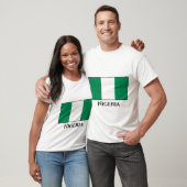 Flagge Nigerias T-Shirt (Unisex)