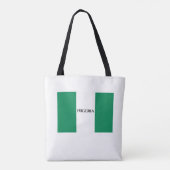 Flagge Nigerias Tasche (Rückseite)