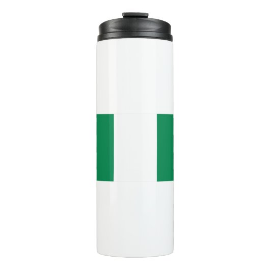 Flagge Nigerias Thermosbecher (Vorderseite)