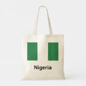 Flagge Nigerias Tragetasche (Rückseite)