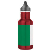 Flagge Nigerias Trinkflasche (Links)