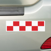 Flagge Nordbrabant Autoaufkleber (Auf Auto)