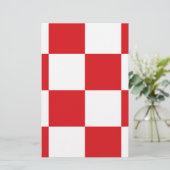 Flagge Nordbrabant Briefpapier (Stehend Vorderseite)