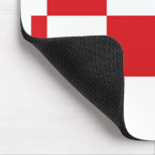 Flagge Nordbrabant Mousepad (Ecke)