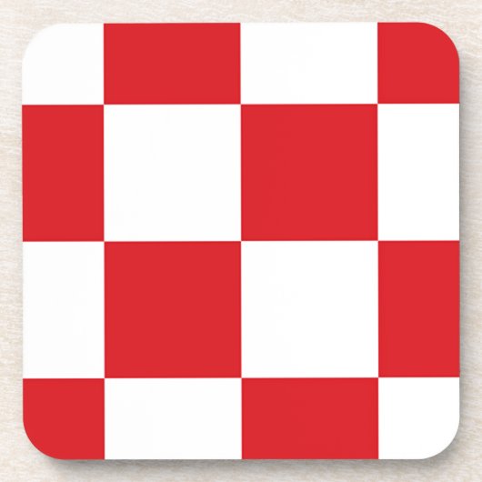 Flagge Nordbrabant Untersetzer (Vorderseite)