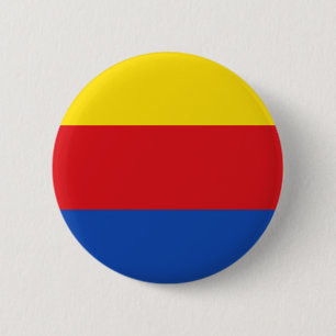 Flagge Nordhollands Button