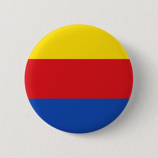 Flagge Nordhollands Button (Vorderseite)