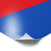 Flagge Nordhollands Fotodruck (Ecke)