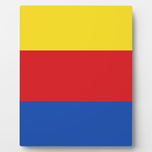 Flagge Nordhollands Fotoplatte (Vorderseite)